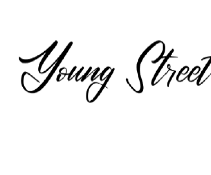 Young Street Font Preview