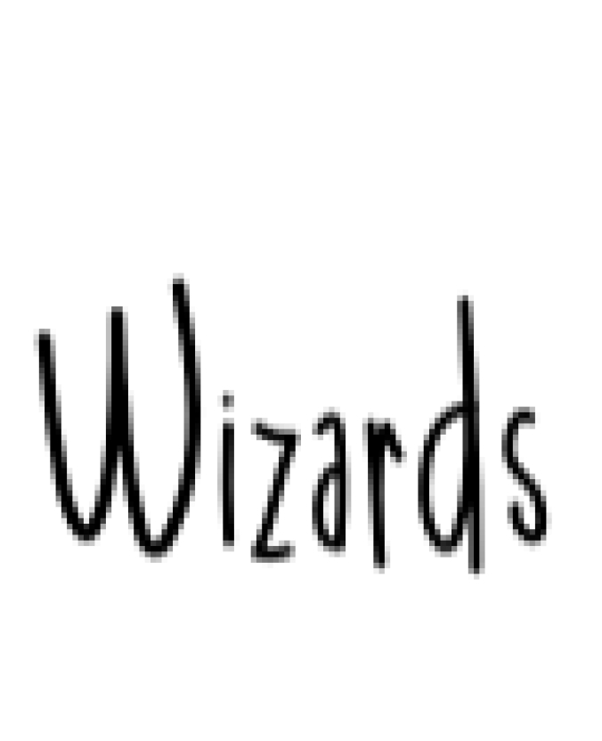 Wizard Font Preview