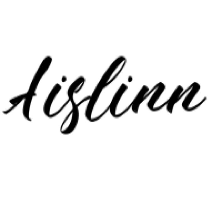 Aislinn Font Preview