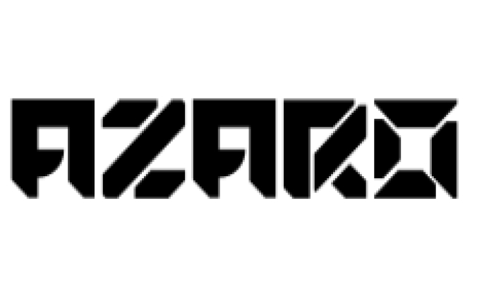 Azaro Font Preview