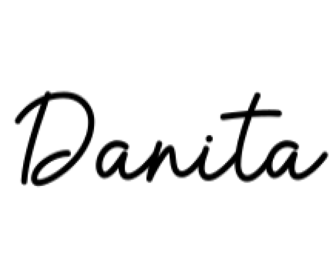 Danita Font Preview