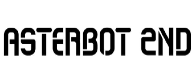 Asterbot Font Preview