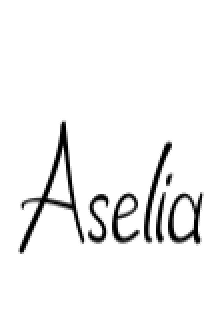 Aselia Font Preview