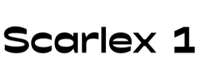 Scarlex Font Preview