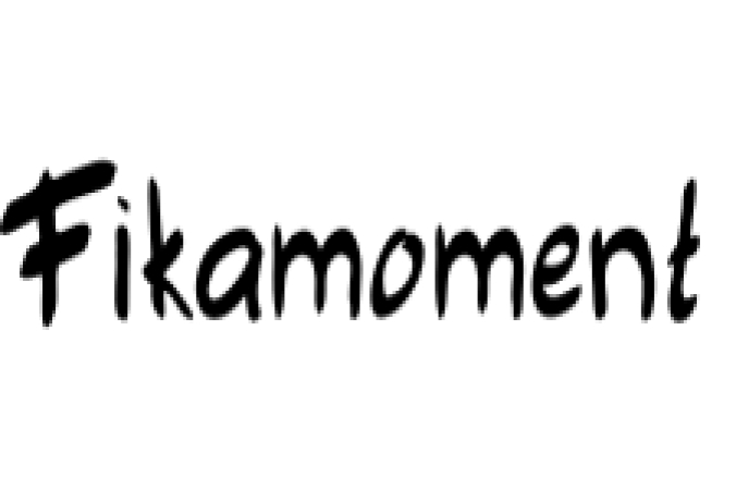Fika Moment Font Preview