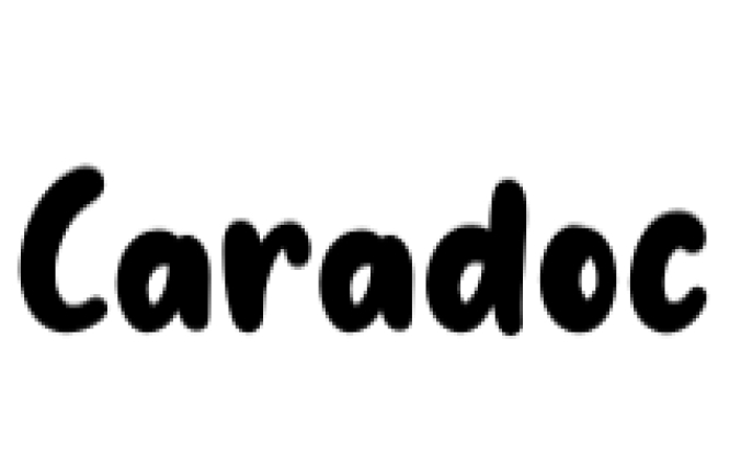Caradoc Font Preview