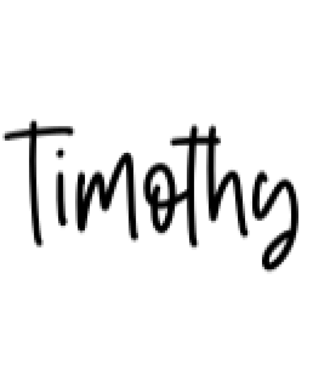 Timothy Font Preview