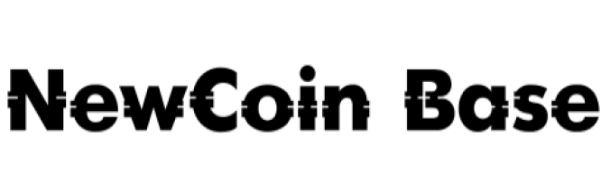 New Coin Font Preview