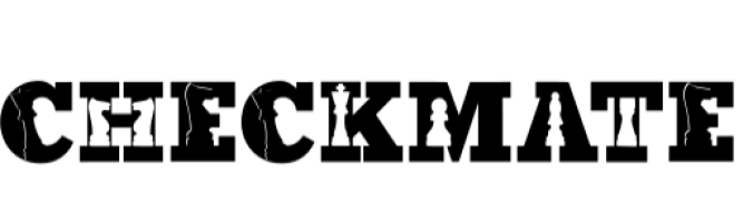 Checkmate Font Preview