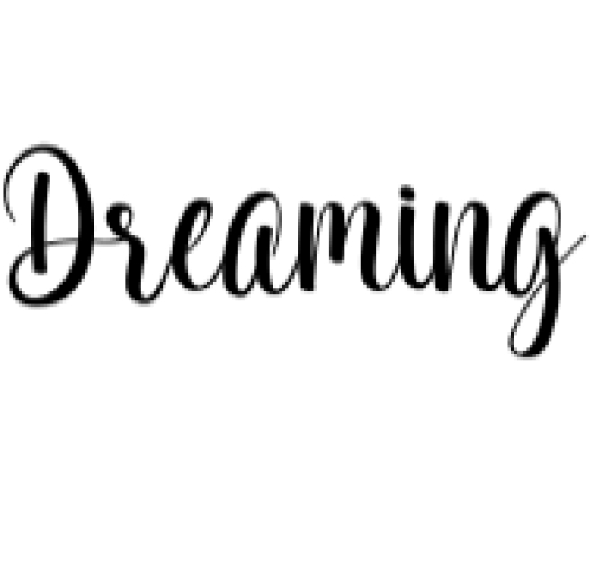 Dreaming Font Preview