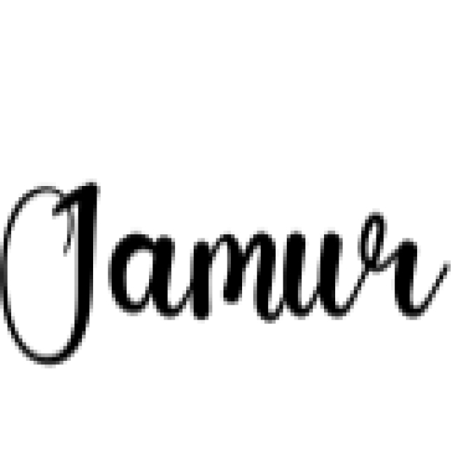 Jamur Font Preview