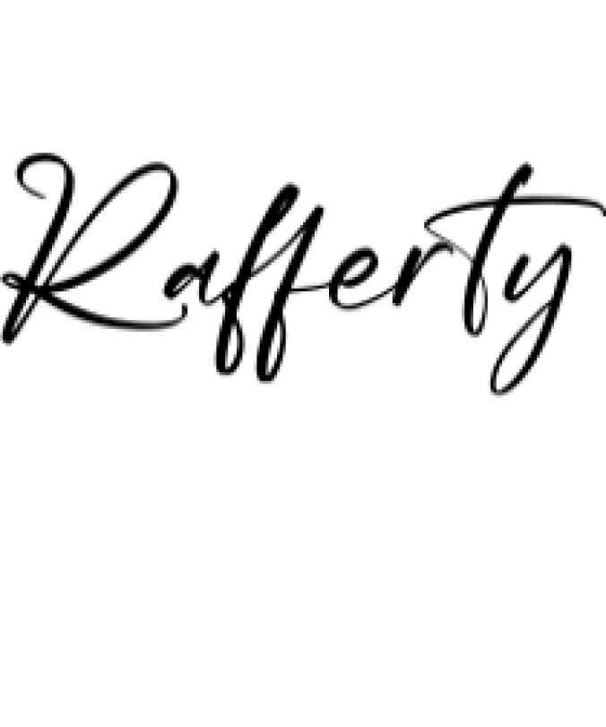 Rafferty Font Preview
