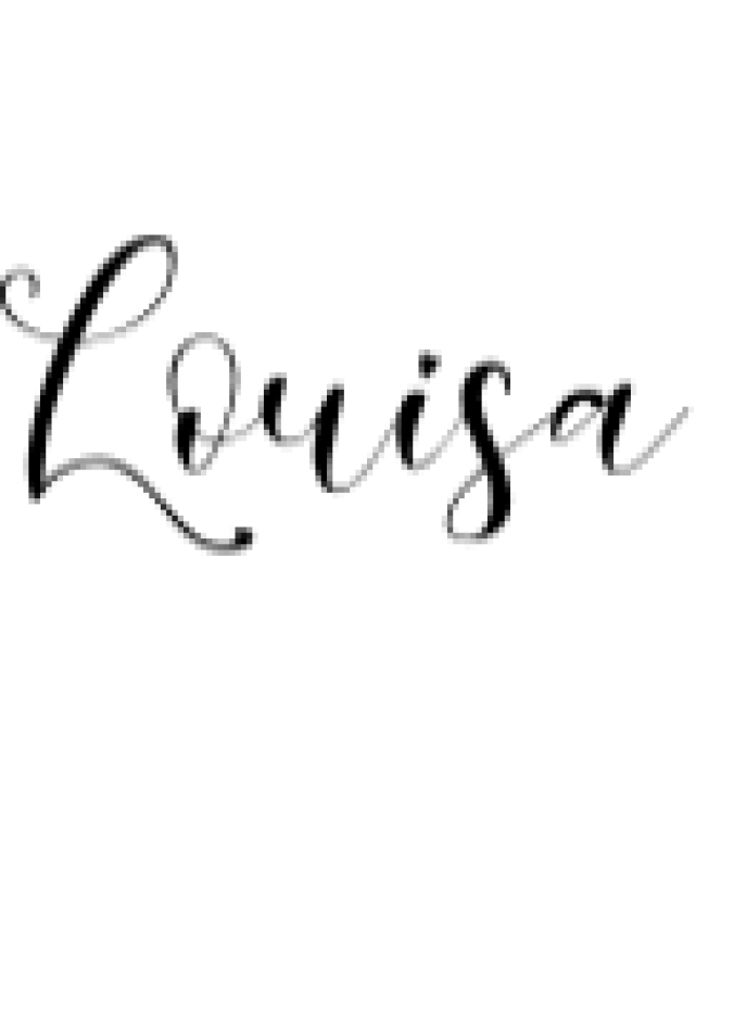 Louisa Font Preview