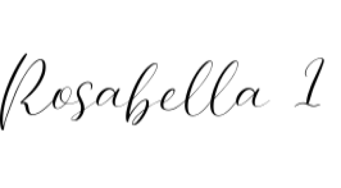 Rosabella Font Preview