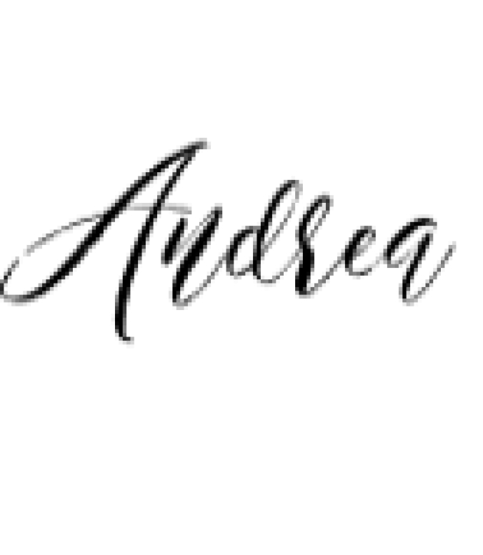 Andrea Font Preview