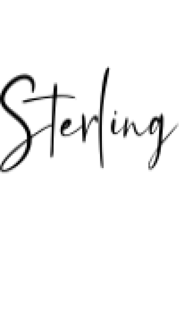 Sterling Font Preview