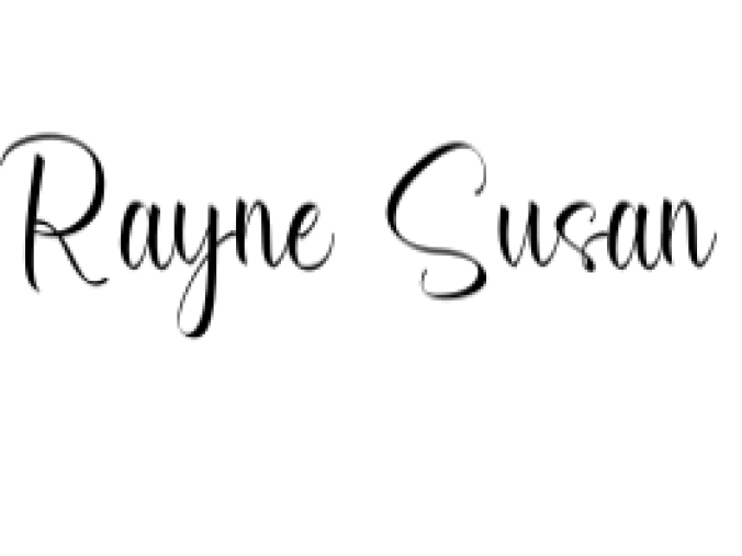 Rayne Susan Font Preview