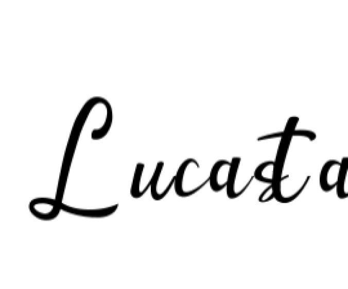 Lucasta Font Preview