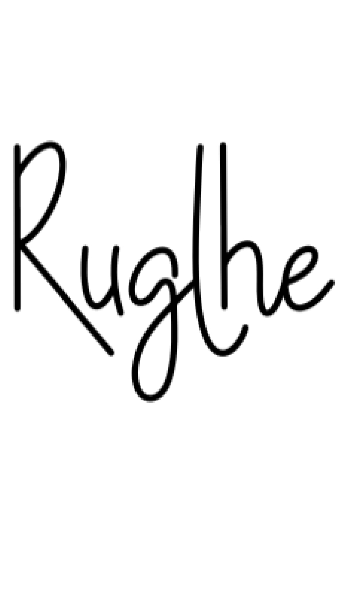 Ruglhe Script Font Preview