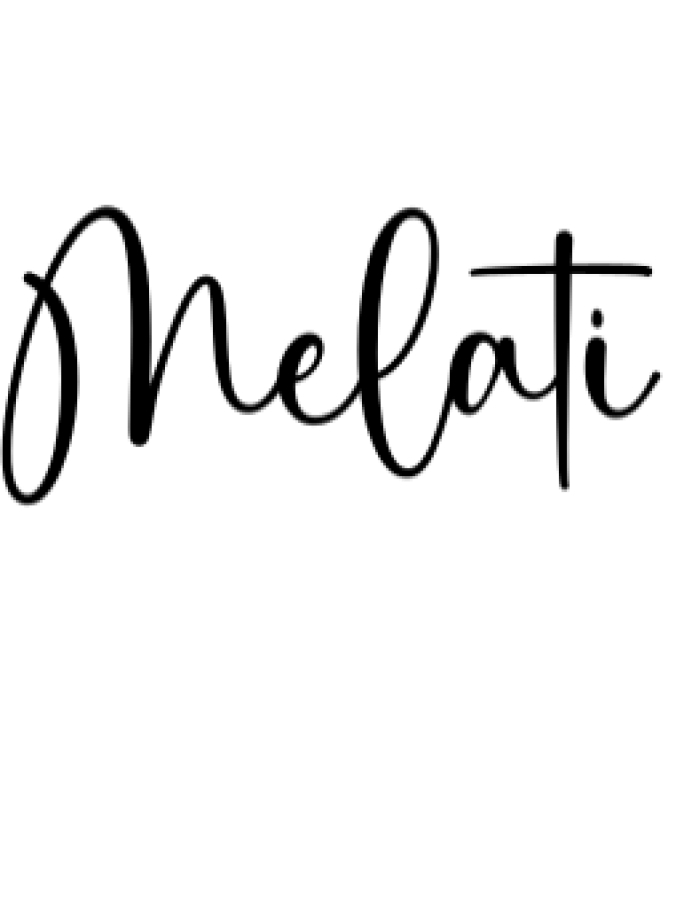 Melati Font Preview