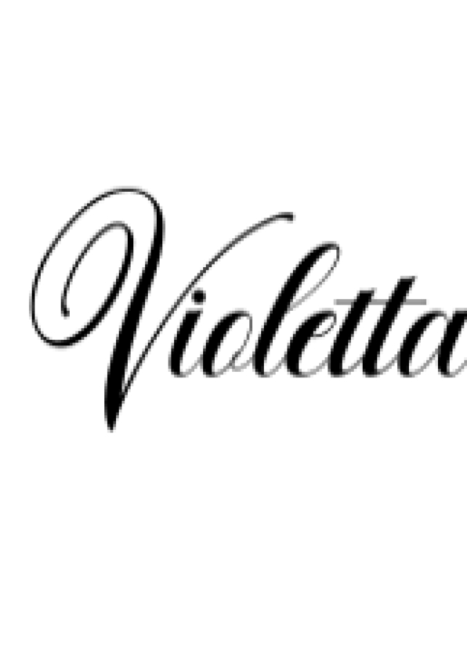 Violetta Font Preview