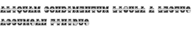 Block Font Preview