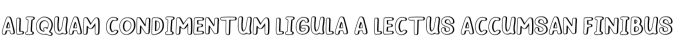 News Outline Font Preview