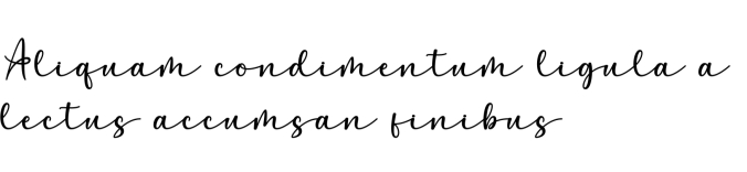 Melody Font Preview