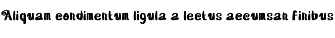 Black Candy Font Preview
