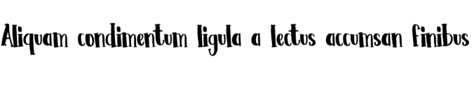 Bikest Font Preview