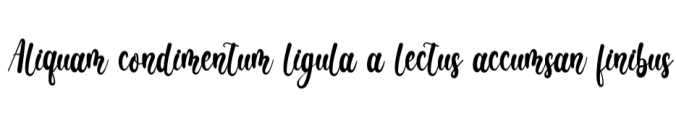 Thasya Font Preview