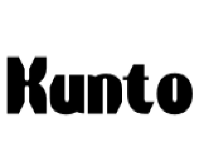 Kunto Font Preview