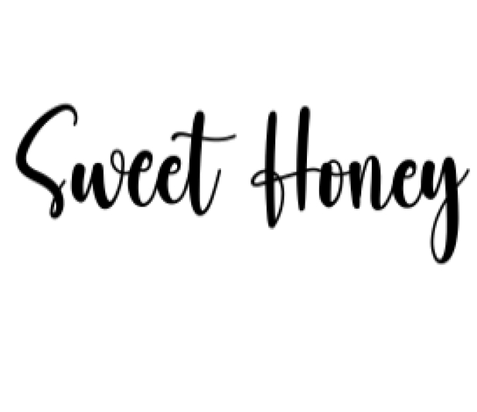 Sweet Honey Font Preview