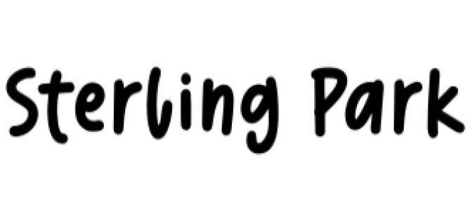 Sterling Park Font Preview