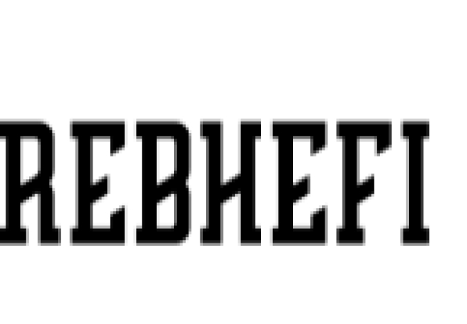 Rebhefi Font Preview