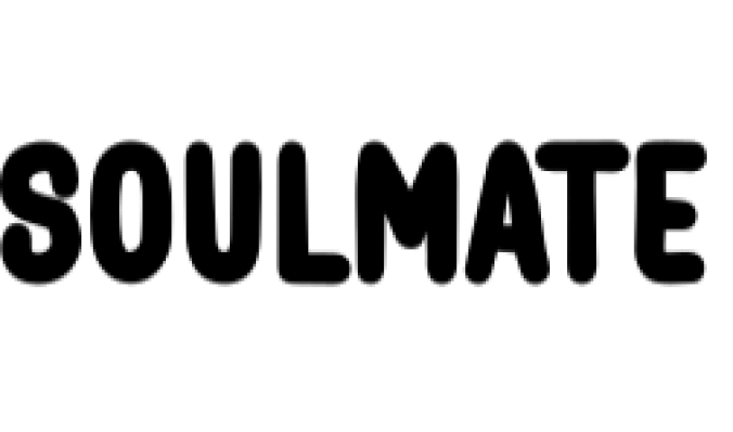 Soulmate Font Preview