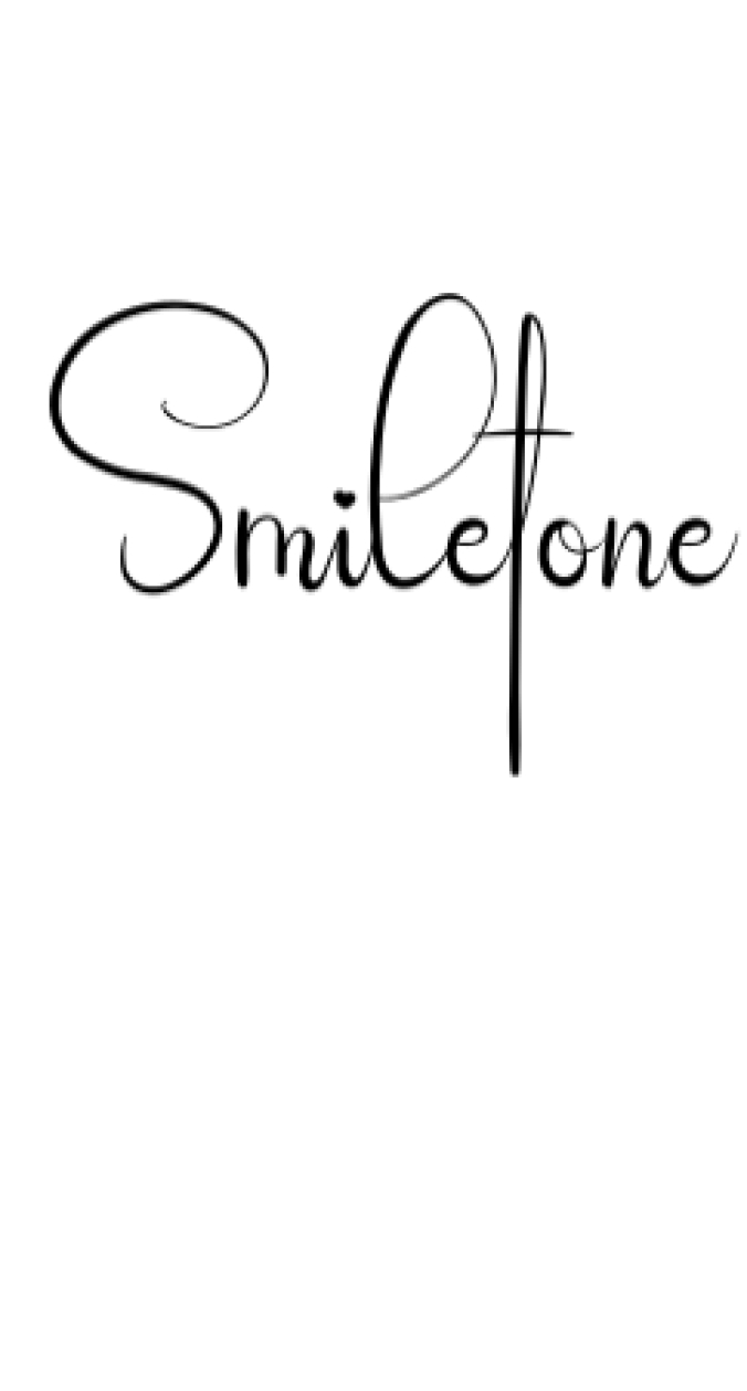 Smiletone Font Preview