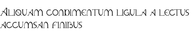 South Victoria Font Preview