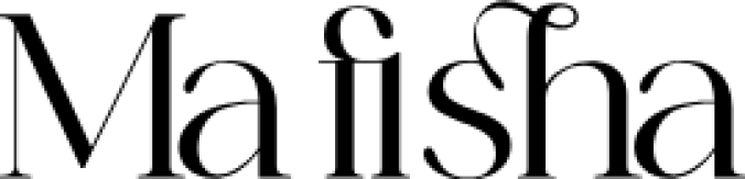 Mafisha Font Preview