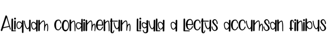 Giblets Font Preview