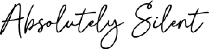 Absolutely Sile Font Preview
