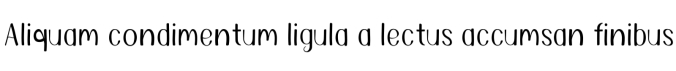 Bellie Font Preview