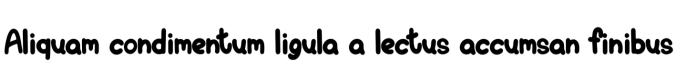 Bubble Gum Font Preview