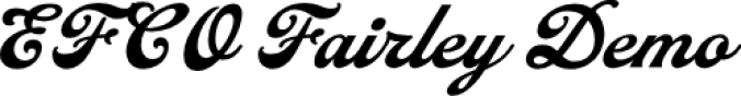 EFCO Fairley Font Preview