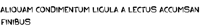 Melody a Chord Font Preview