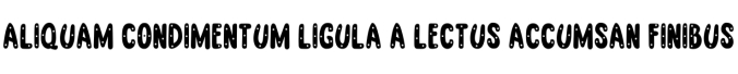 Three Star Font Preview