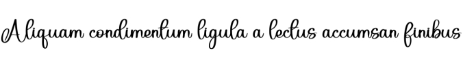 Sweet Yolanda Font Preview