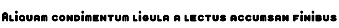 Plump-Ish Font Preview