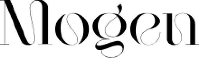 Moge Font Preview