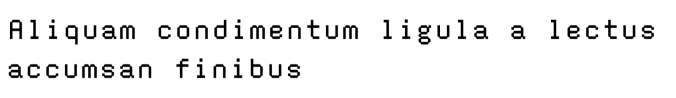 Aux Mono Font Preview